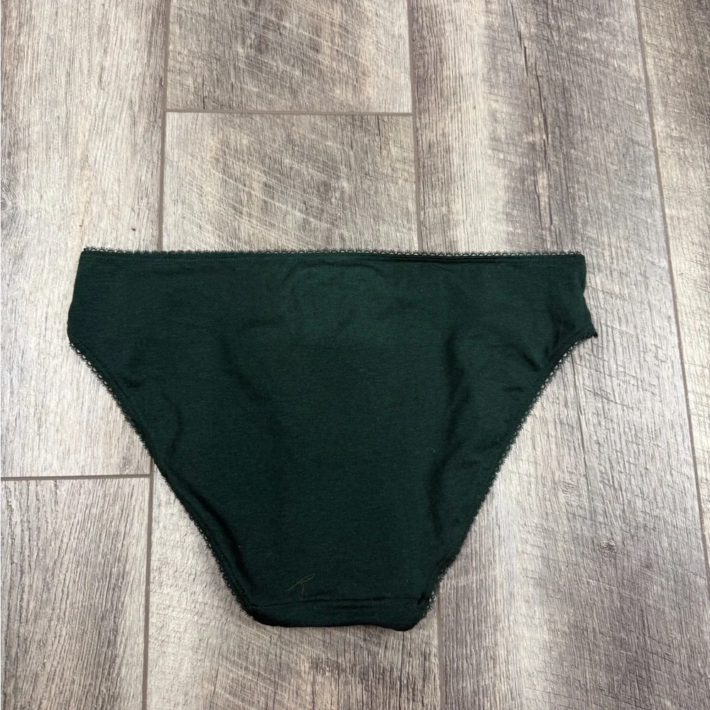 VS Dark Green Cocktail Bikini Underwear‎